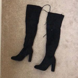 Lulu’s knee high booties